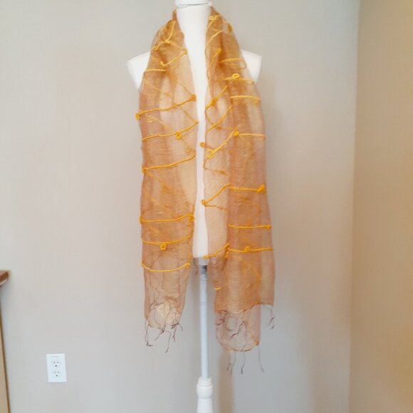 Cotswold Woollen Weavers Silk Scarf - Picture 5 of 10